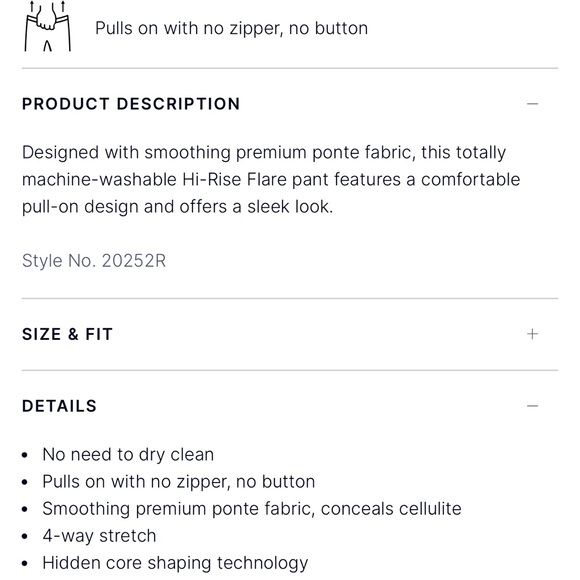 NWOT Spanx size 3X tall black the perfect pants high rise flare - Picture 8 of 9